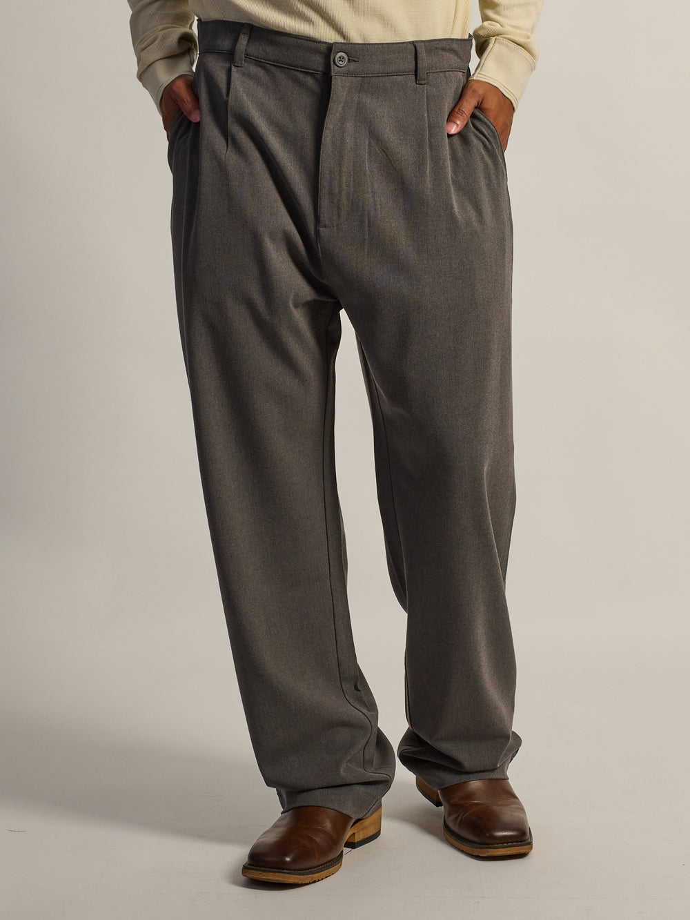 PANTALON DE JOGGING BAGGY KOLBY - CHARBON