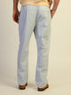 KOLBY KOLBY RELAXED FIT LN BLEND PANT - BLUE - Boathouse