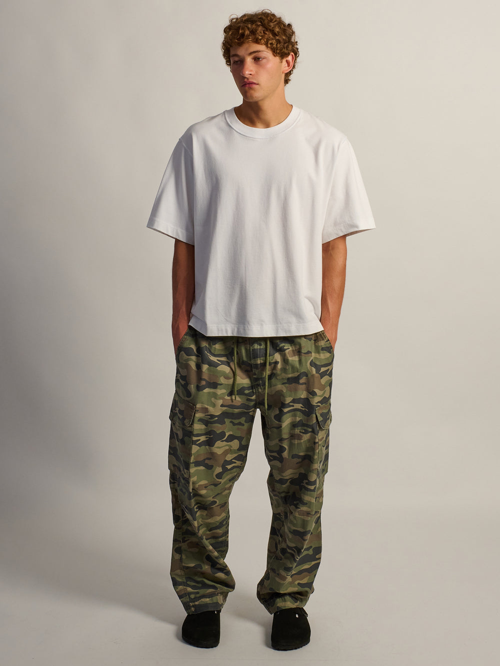 PANTALON CARGO BAGGY KOLBY - CAMO