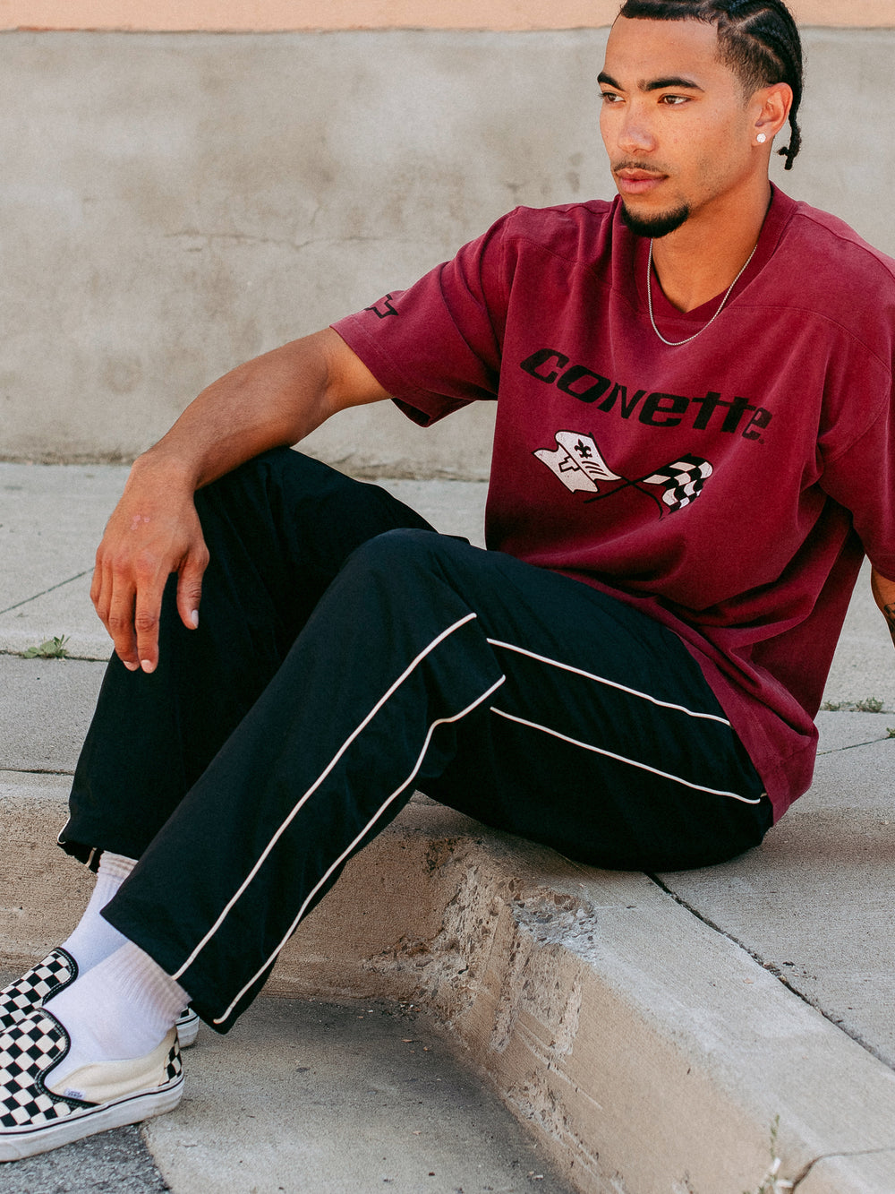 KOLBY TRACK PANT - BLACK