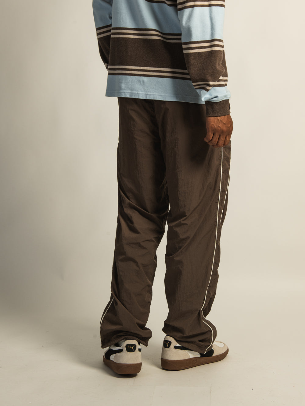 KOLBY TRACK PANT - BROWN