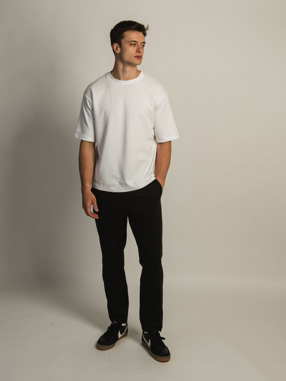 KOLBY KEEP COOL STRETCH PULL ON PANT - BLACK