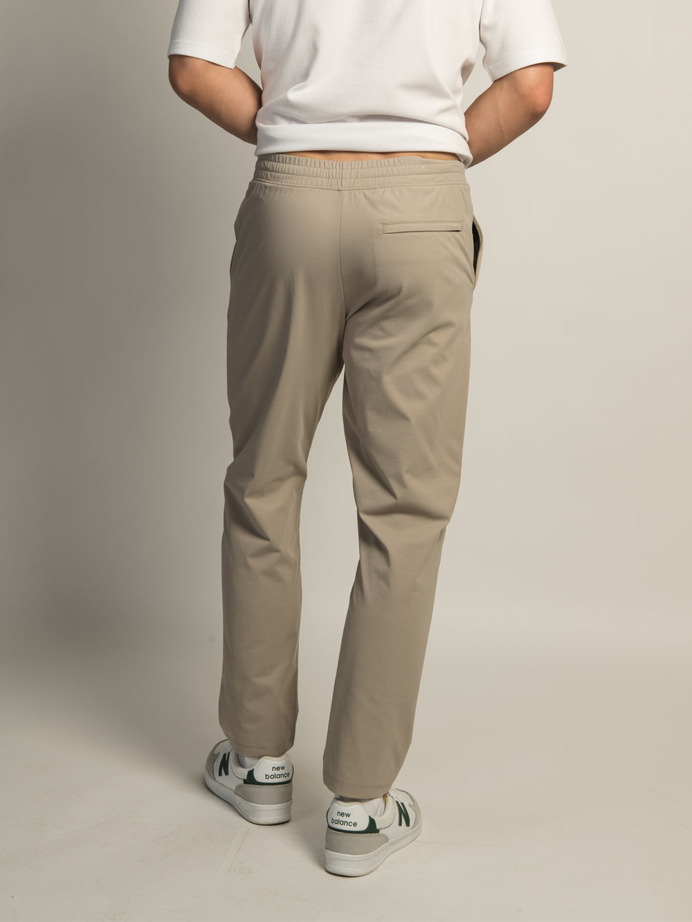KOLBY KEEP COOL STRETCH PULL ON PANT - PEBBLE