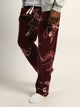 KOLBY KOLBY PRINTED POLAR PANT - BURGUNDY - Boathouse