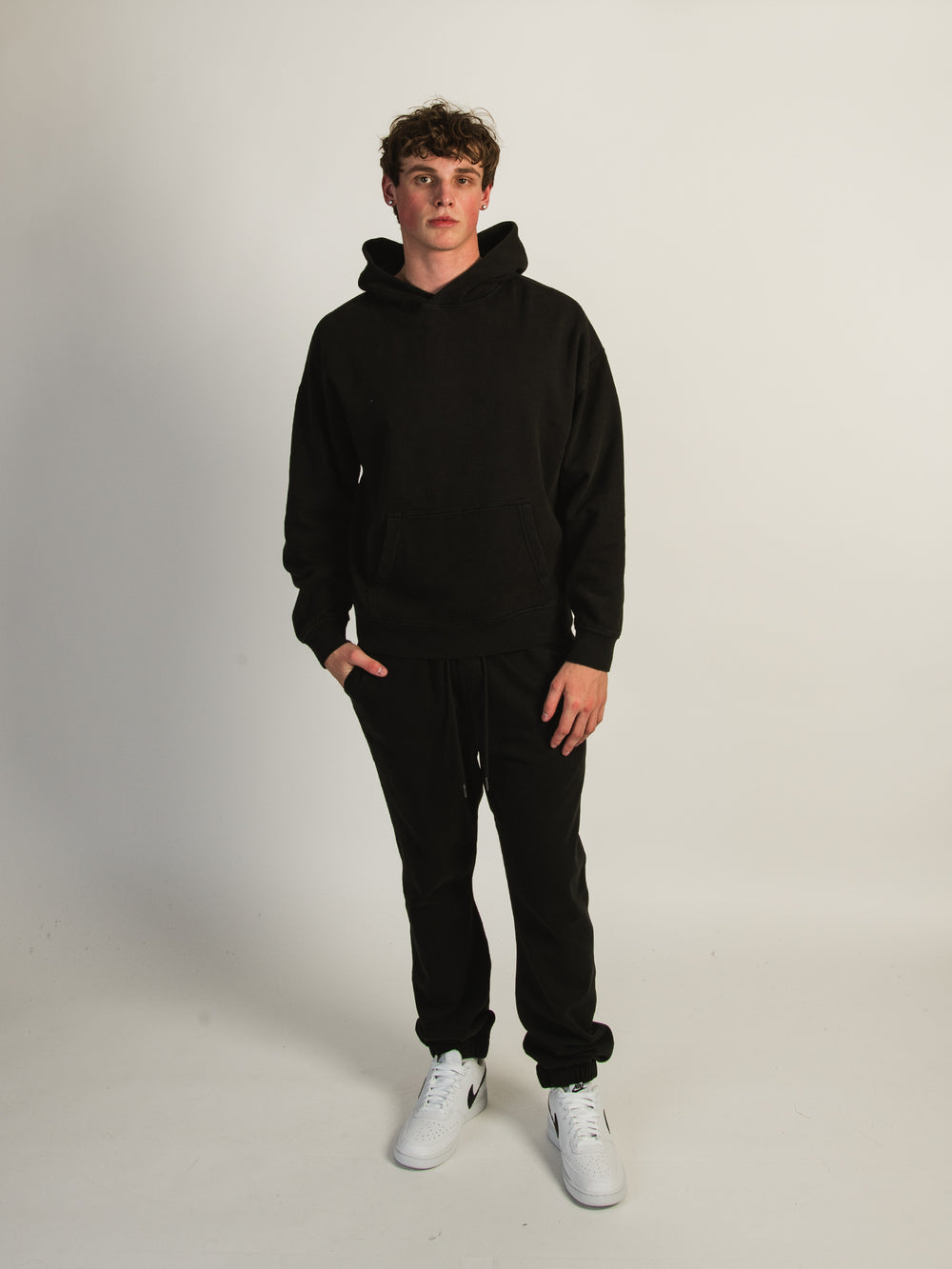 KOLBY VINTAGE WASH JOGGER - BLACK