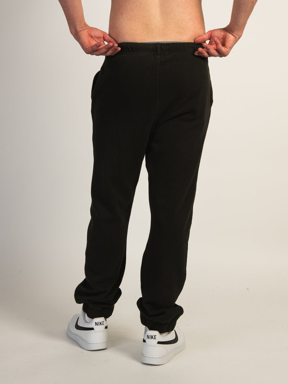 KOLBY VINTAGE WASH JOGGER - BLACK