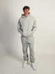 KOLBY VINTAGE WASH JOGGER - HEATHER GREY