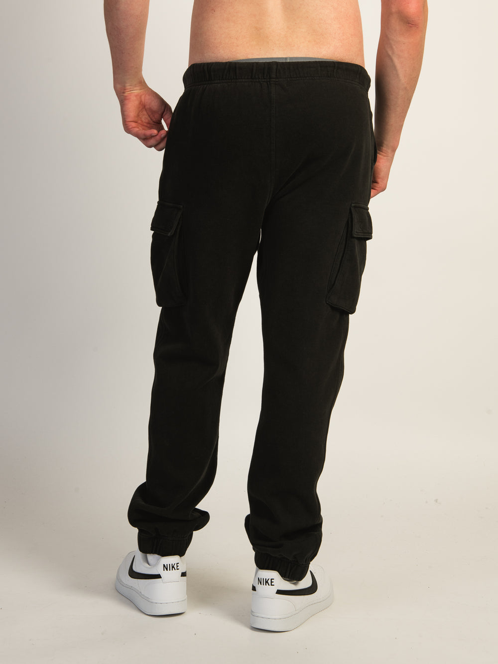 KOLBY VINTAGE WASH CARGO - BLACK