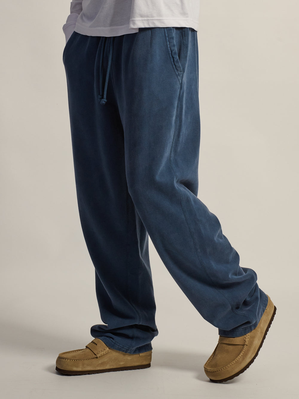 KOLBY BAGGY SWEATPANT - CHARCOAL NAVY