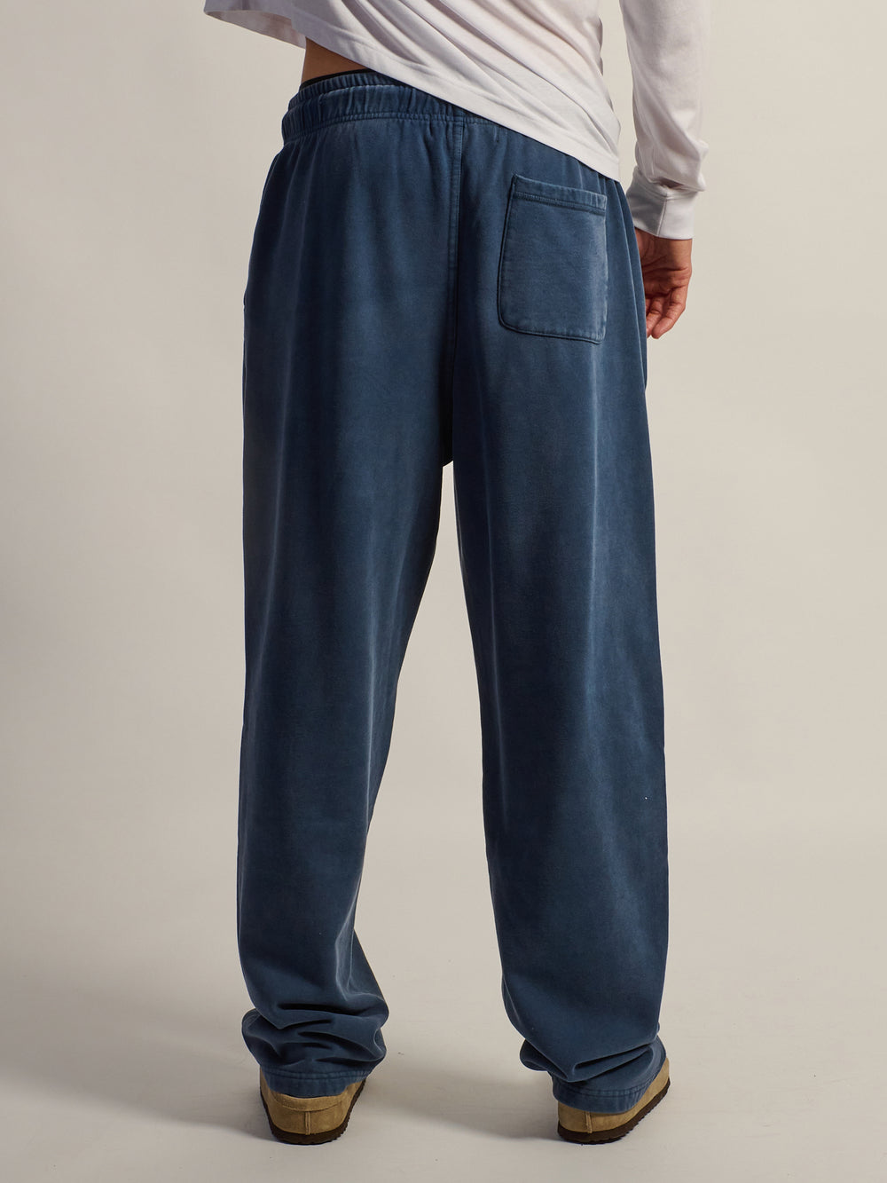 KOLBY BAGGY SWEATPANT - CHARCOAL NAVY
