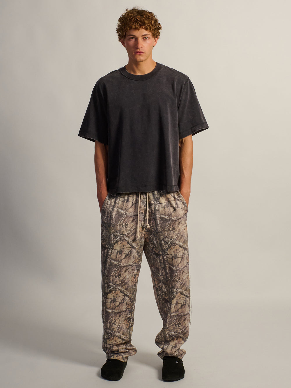 KOLBY BAGGY SWEATPANT - CAMOUFLAGE