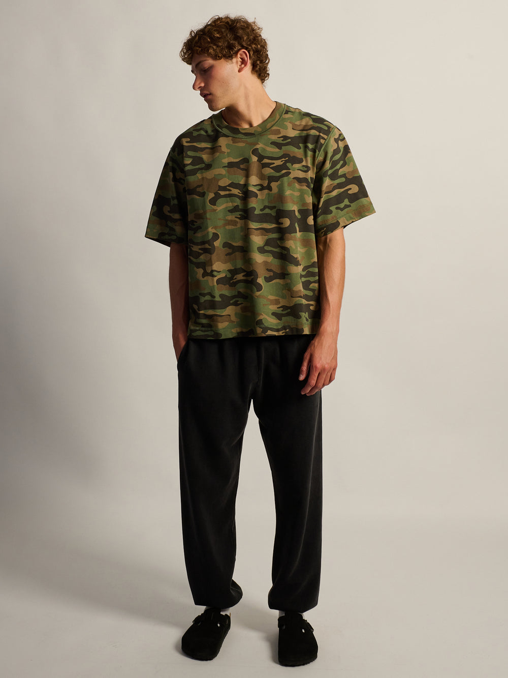 JOGGER POLAIRE KOLBY BAGGY – NOIR