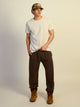 KOLBY KOLBY BAGGY FLEECE JOGGER - HEATHER CHOCOLATE - Boathouse