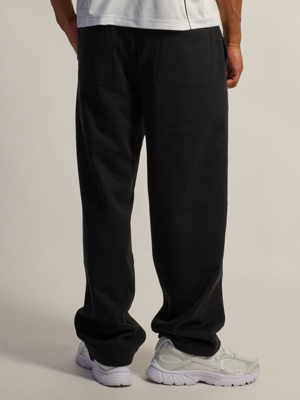 PANTALON DE SWEAT LOURD KOLBY BAGGY - NOIR