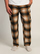 KOLBY KOLBY THOMAS CARGO PLAID PANT - GOLD - CLEARANCE - Boathouse