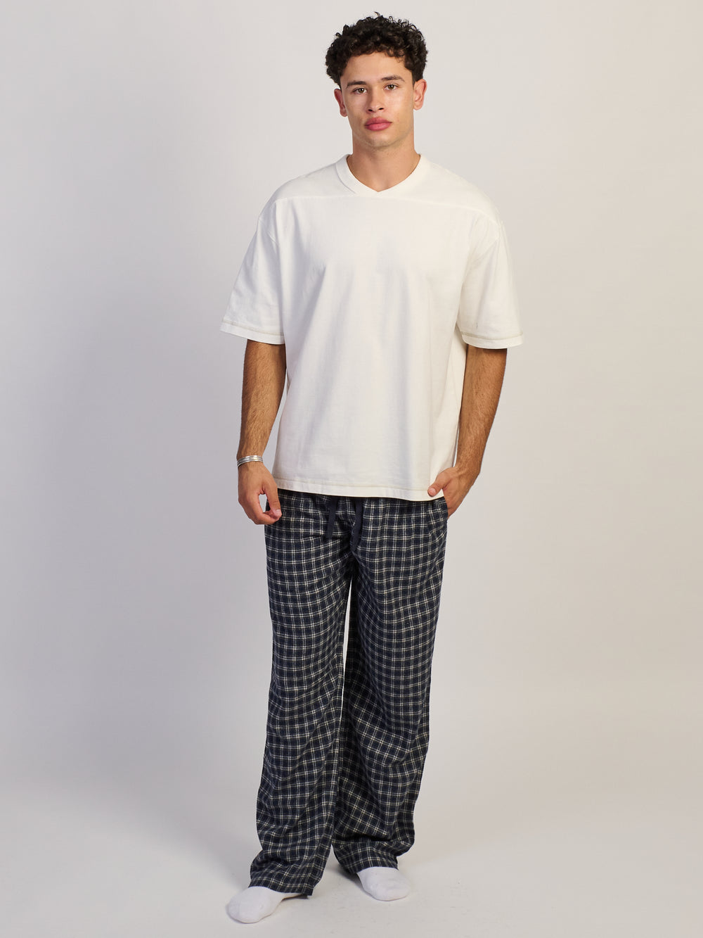 KOLBY KOLBY PLAID PANT - BLUE - Boathouse