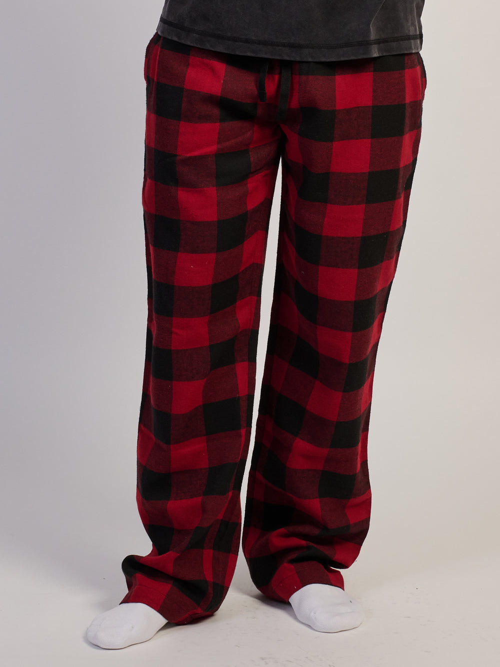 KOLBY PLAID PANT - RED
