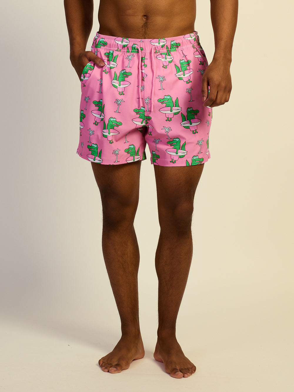 KOLBY SWIM SURFIN GATOR 5in STRETCH SWIM SHORT