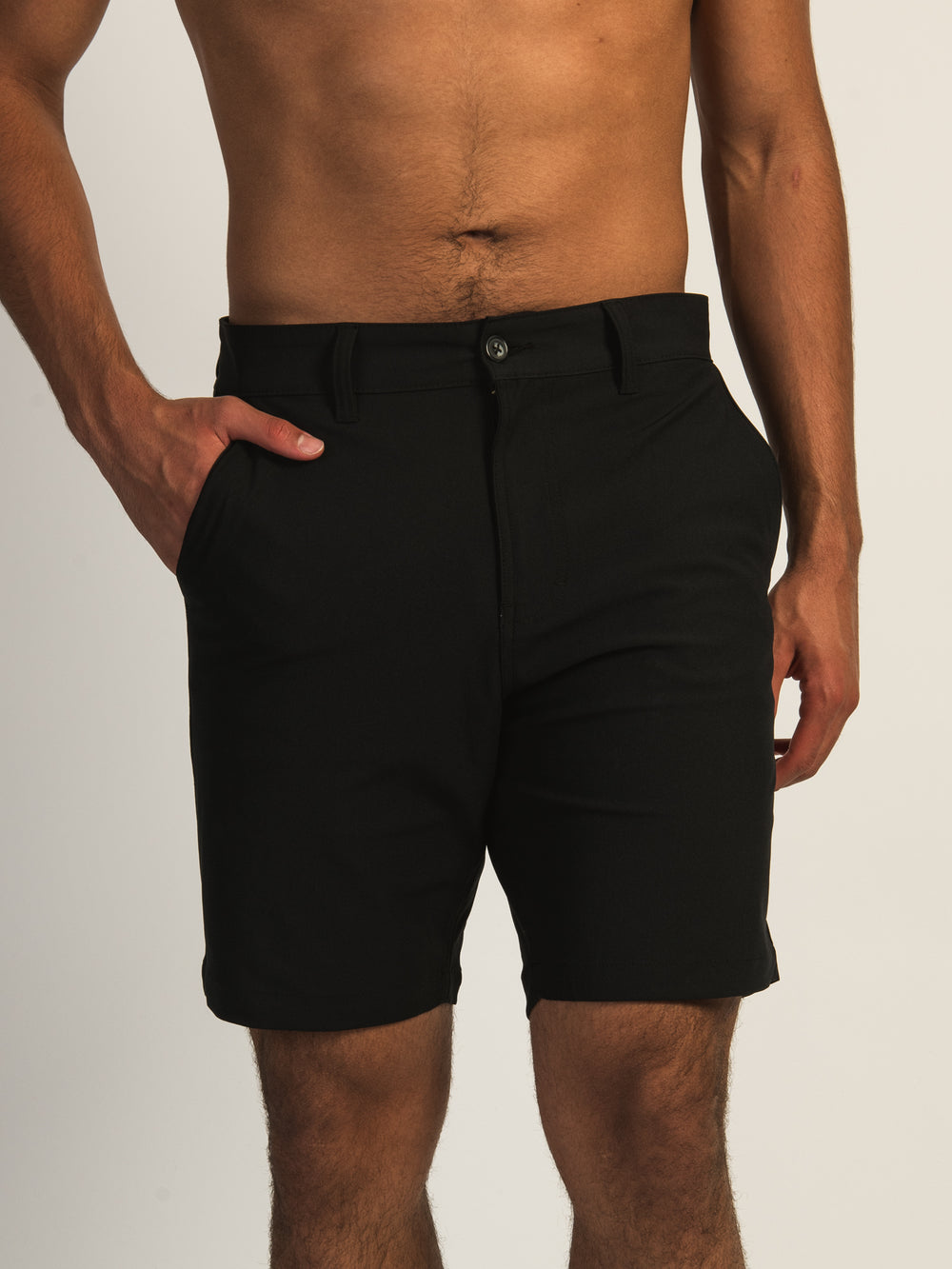 KOLBY KEEP COOL 9in STRETCH SHORT - BLACK