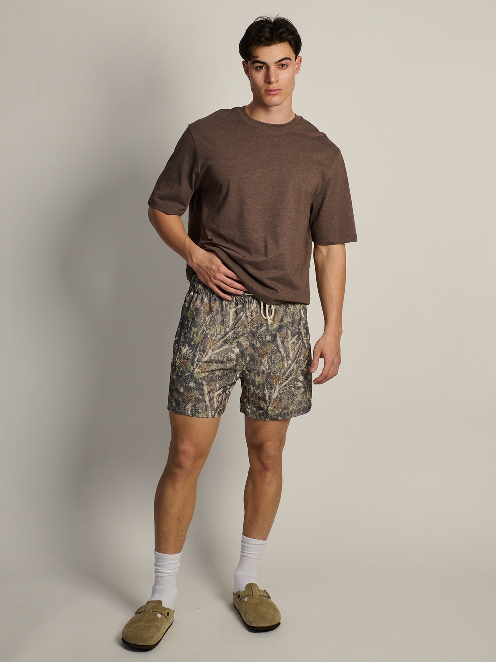 KOLBY KOLBY MESH SHORT - SAND CAMOUFLAGE - Boathouse