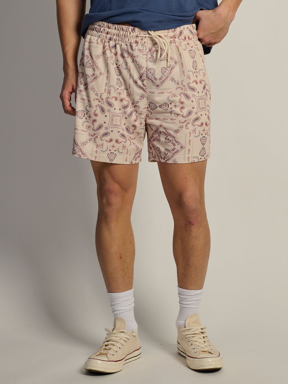 KOLBY MESH SHORT - CREAM
