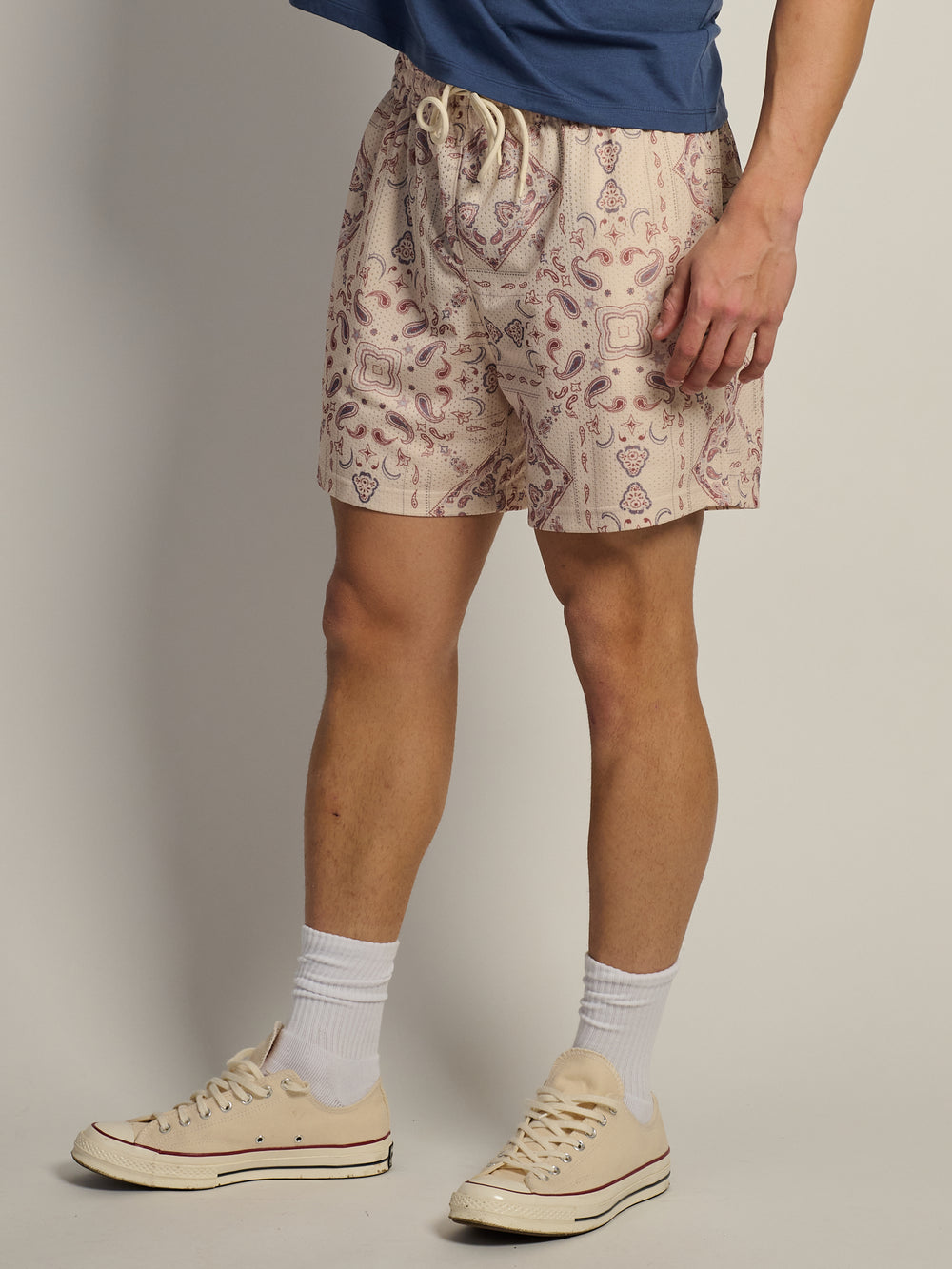 KOLBY MESH SHORT - CREAM