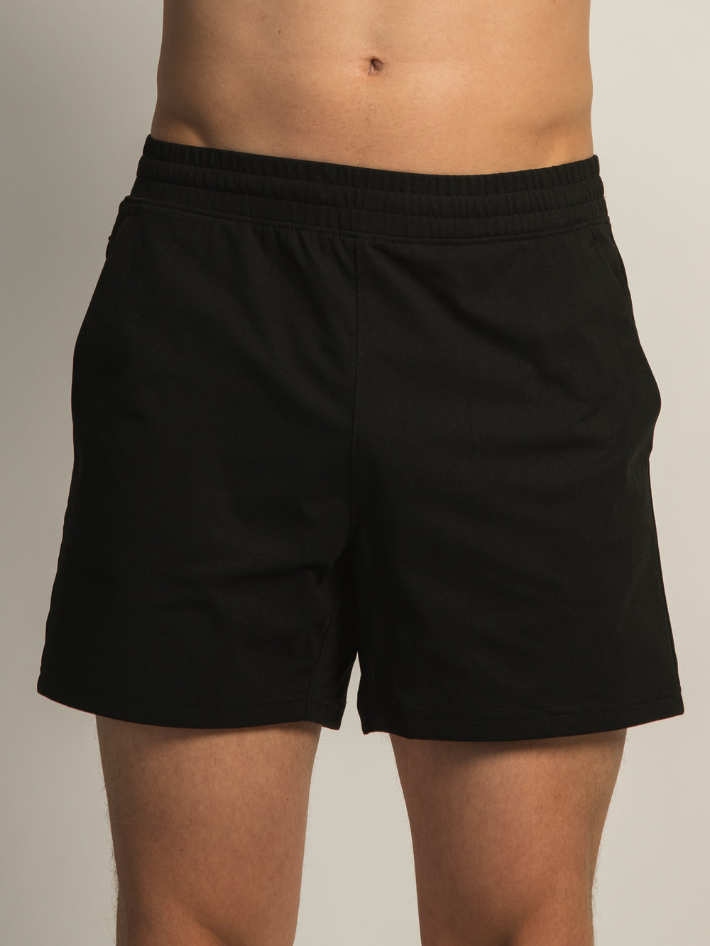 KOLBY KEEP COOL STRETCH PULL ON SHORT - BLACK