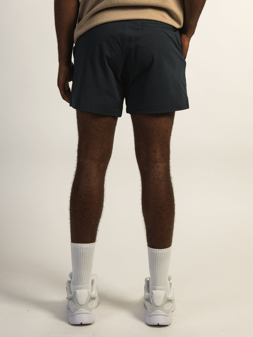 KOLBY KEEP COOL STRETCH PULL ON SHORT - NAVY