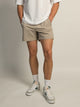 KOLBY KOLBY KEEP COOL STRETCH PULL ON SHORT - PEBBLE - Boathouse