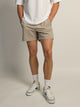 KOLBY KOLBY KEEP COOL STRETCH PULL ON SHORT - PEBBLE - Boathouse