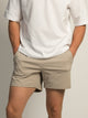 KOLBY KOLBY KEEP COOL STRETCH PULL ON SHORT - PEBBLE - Boathouse