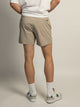 KOLBY KOLBY KEEP COOL STRETCH PULL ON SHORT - PEBBLE - Boathouse