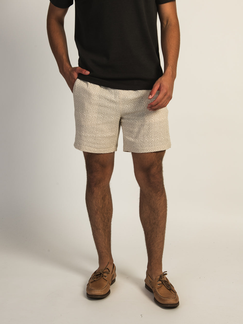 KOLBY TEXTURED SHORT - CREAM