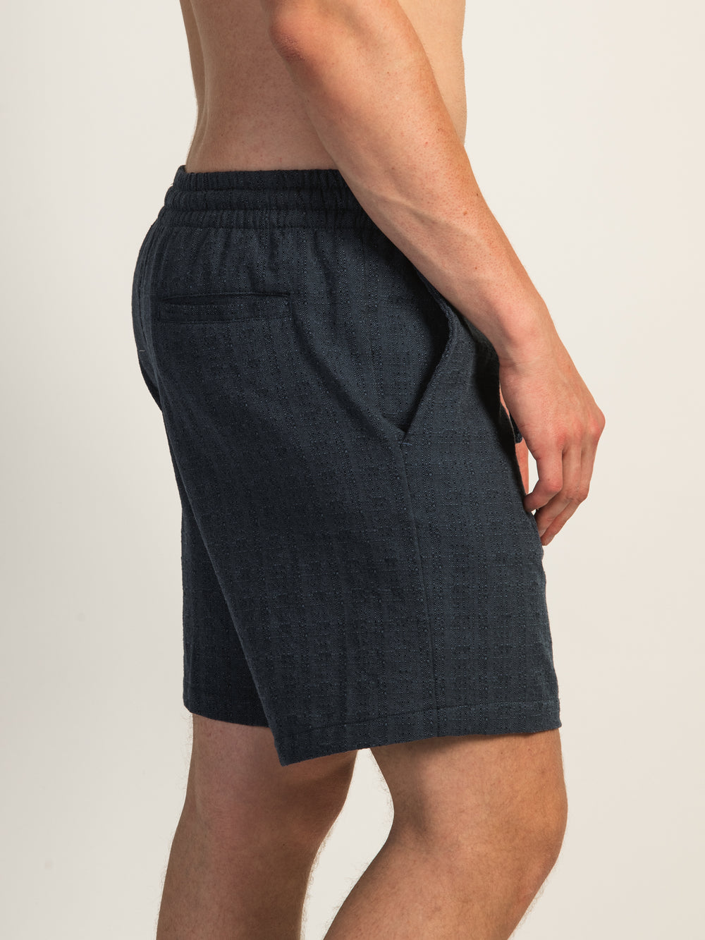 KOLBY TEXTURED SHORT - NAVY