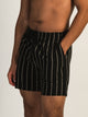 KOLBY KOLBY STRIPE SHORT - BLACK - Boathouse