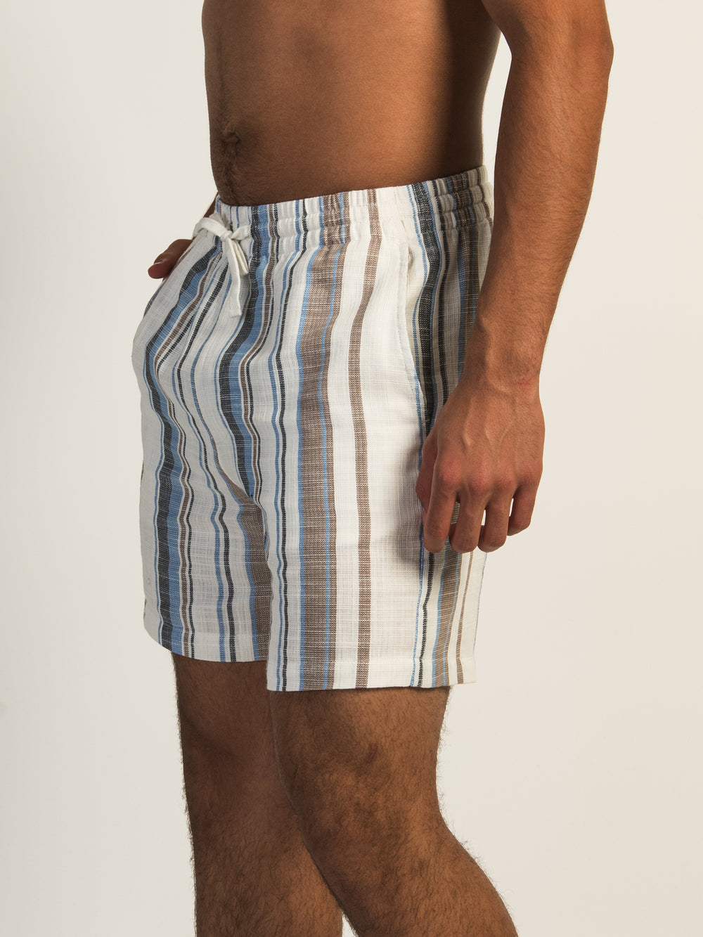 KOLBY STRIPE SHORT - BLUE