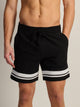 KOLBY KOLBY RIBBED SHORT - BLACK - Boathouse
