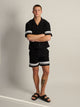 KOLBY KOLBY RIBBED SHORT - BLACK - Boathouse