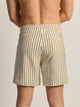 KOLBY KOLBY RIBBED SHORT - PINSTRIPE - Boathouse