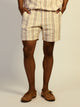 KOLBY STRIPED SHORT - NATURAL