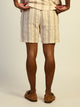 KOLBY STRIPED SHORT - NATURAL