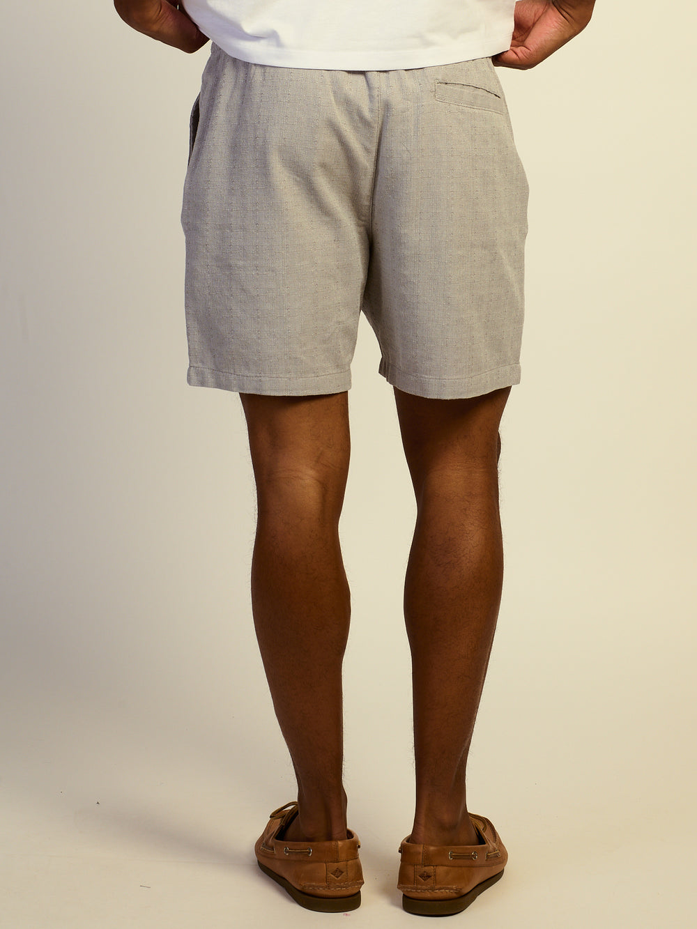 KOLBY TEXTURED SHORT - GREY