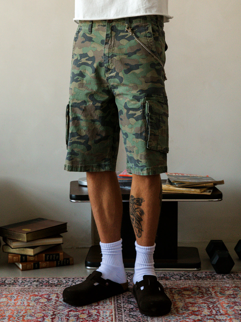 SHORT CARGO KOLBY BAGGY – CAMO
