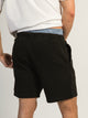 KOLBY KOLBY FLEECE SHORT - BLACK - Boathouse