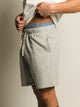 KOLBY KOLBY FLEECE SHORT - HEATHER GREY - Boathouse