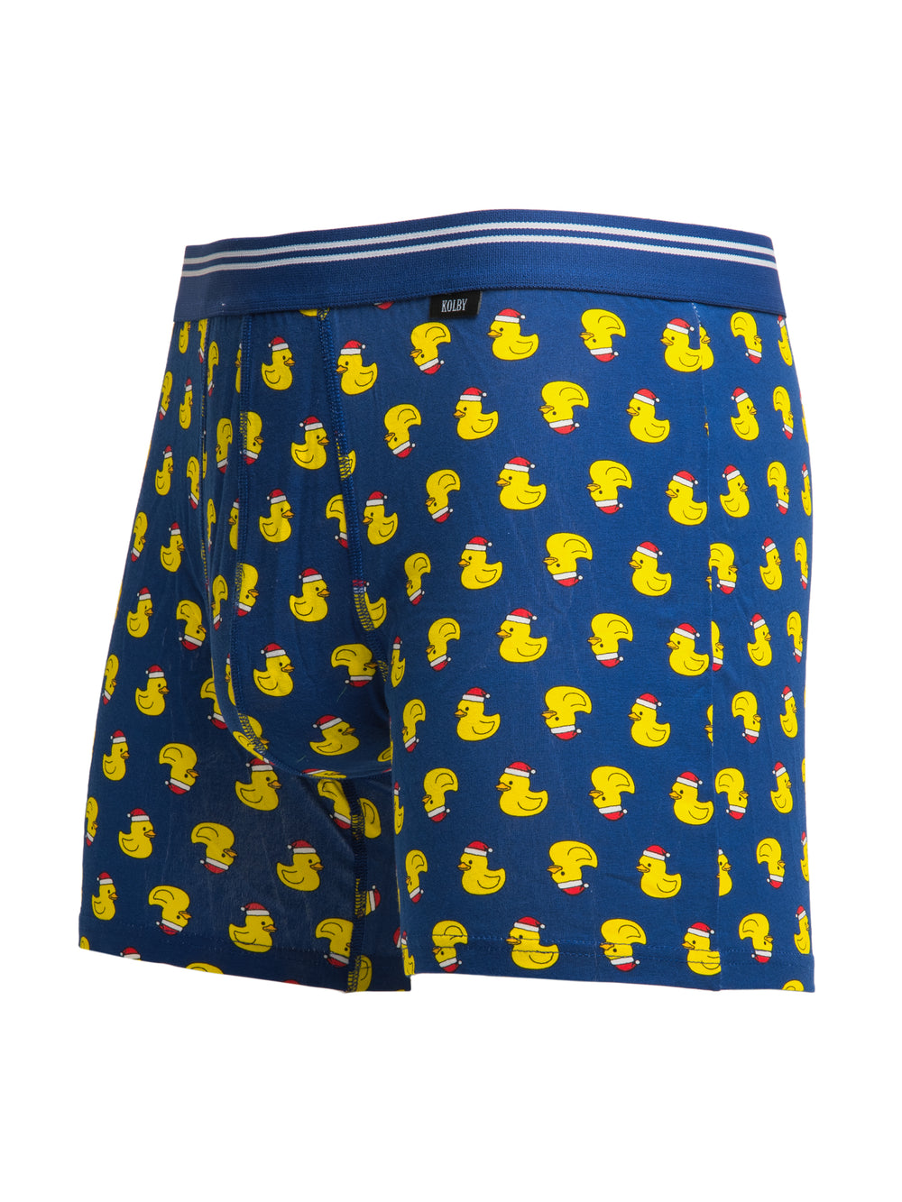 KOLBY PRINTED BOXER BRIEF - NAVY