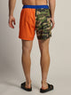 KOLBY KOLBY CAMO BLOCK 5in STRETCH SWIM SHIRT - Boathouse