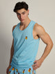 KOLBY KOLBY COWBOY DUCK TANK TOP - LIGHT BLUE - Boathouse