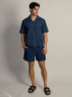 KOLBY KOLBY DOTS S/C WOVEN SHIRT - NAVY - Boathouse