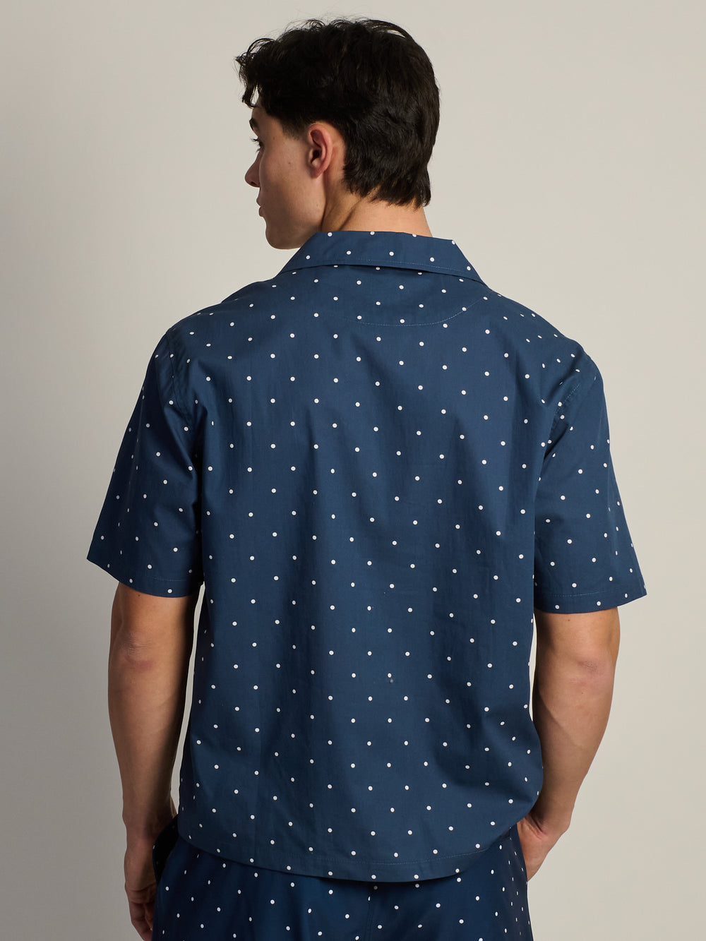 CHEMISE KOLBY TIKI S/C - MARINE